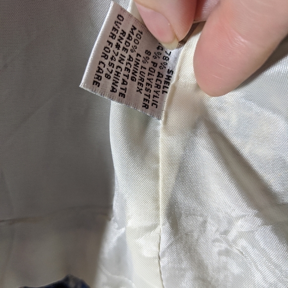 Cache blounce tweed fringe jacket blazer - Picture 6 of 9